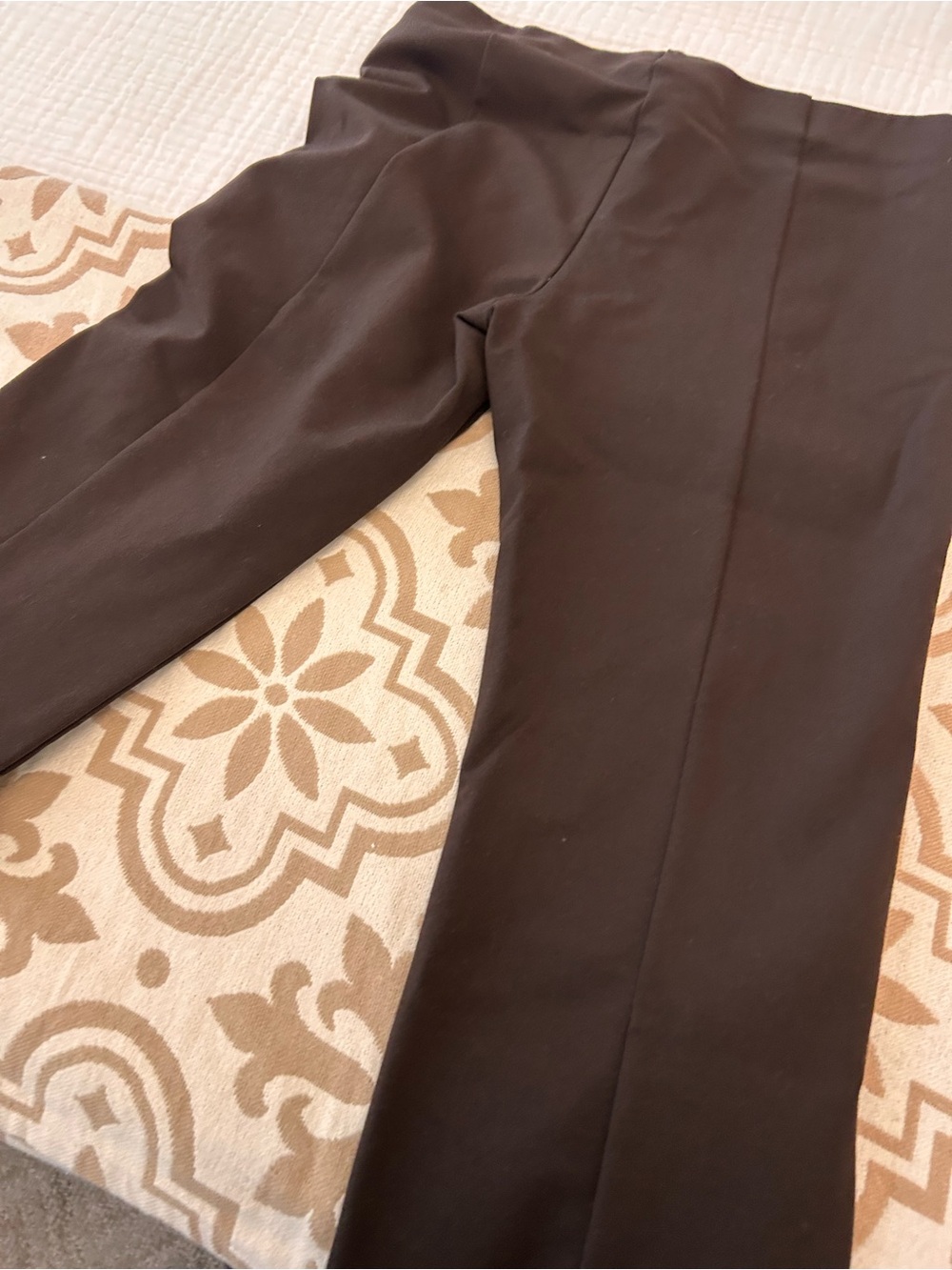 Banana Republic Womens Ponte Dress Pants in Brown